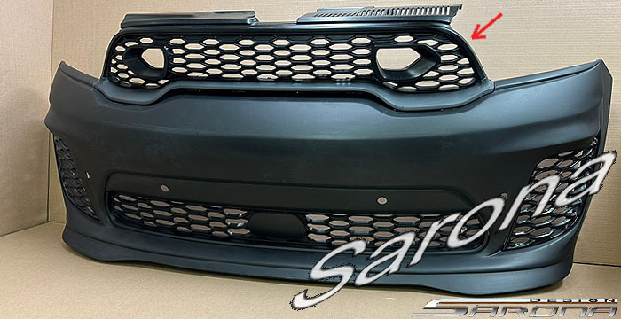 Custom Dodge Durango  SUV/SAV/Crossover Grill (2011 - 2024) - $690.00 (Part #DG-013-GR)